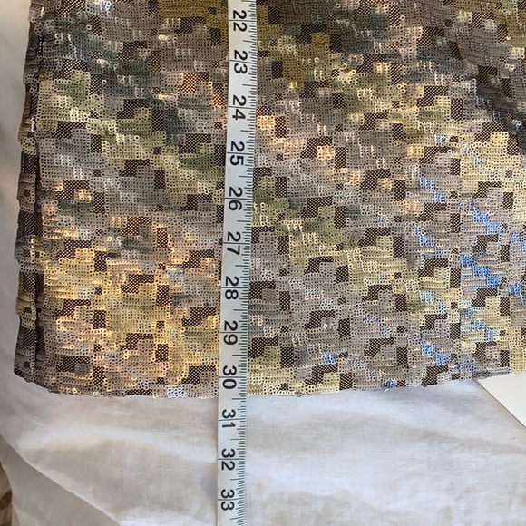 NBD the naven twins LURE sequin mini dress cocktail XS one shoulder sleeveless - Picture 8 of 10